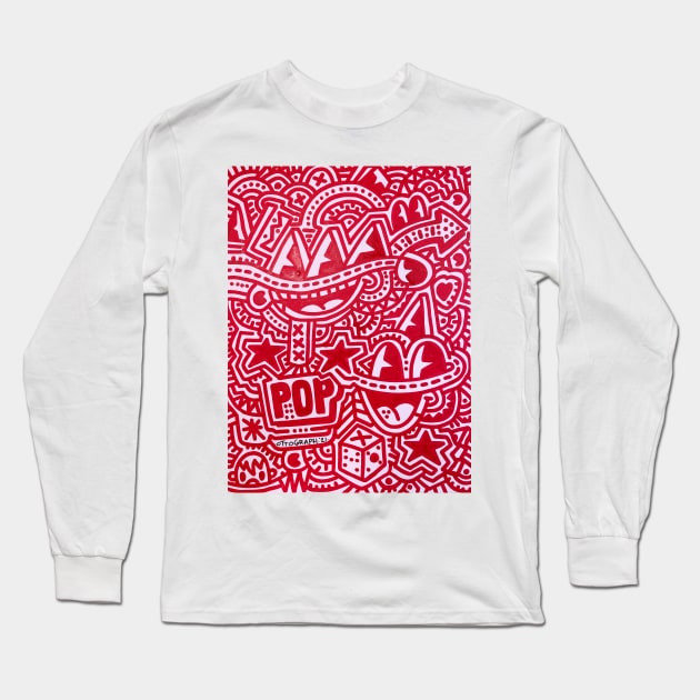 Pop Long Sleeve T-Shirt by Ottograph